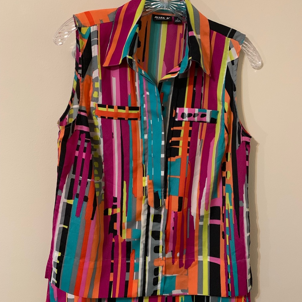Allen B. Sleeveless Top, Juniors size 5 - Picture 3 of 8